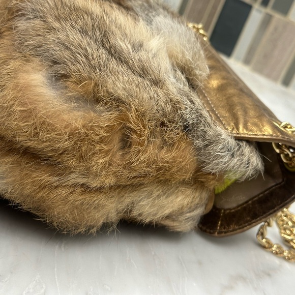 Michael Kors Rabbit Fur Purse - Picture 5 of 15